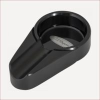 Aschenbecher - Schwarzes Aluminium