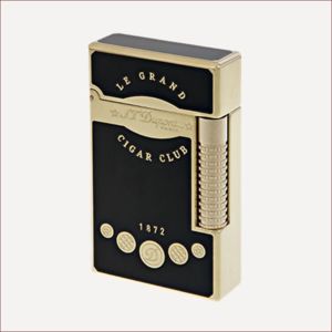Ligne 2 Feuerzeug Le Grand S.T. Dupont Cigar Club Schwarz