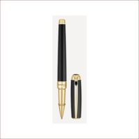 Line D Medium-Roller Schwarz Goldfinish