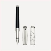 Füllfederhalter Picasso Dove groß Beige Weiß, Schwarz