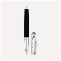 Fire Lines Tintenroller in Palladium Schwarz