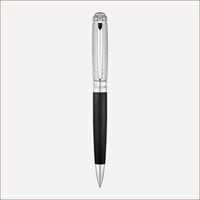 Line D Medium Duo Tone-Kugelschreiber Schwarz, Silber
