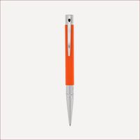 Kugelschreiber D-Initial Orange - Chrom