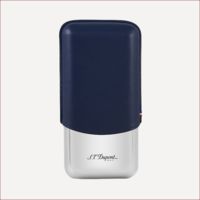 Etui für drei Zigarren in Blau Blau