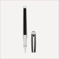 Windsor Tintenroller - Palladium & Schwarz