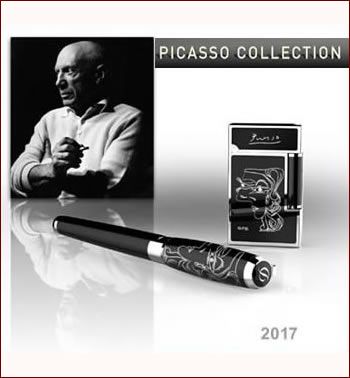 S.T. Dupont Limited Serie Picasso 2017 "Profil De Femme "