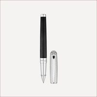 Line D Medium Duo Tone-Roller Schwarz, Silber