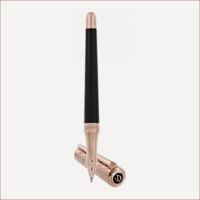 Liberte Tintenroller - Roségold/Schwarz Natürlicher Lack