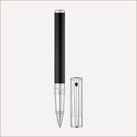 Goldschmied-Tintenroller mit Chromfinish Schwarz