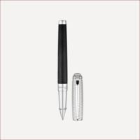Line D Medium Duo Tone-Roller Schwarz, Silber