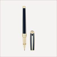 Windsor Tintenroller - Gelbgold & Blau