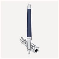 Konvertierbarer Roller mit Palladiumfinish und natürlichem Lack Strahlendes Blau
