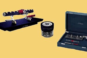 S.T. Dupont Linie 2 Samurai Feuerzeug & Füllfederhalter Limited Edition 2010