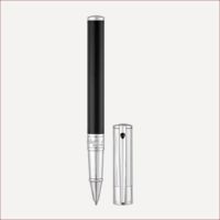 Goldschmied-Tintenroller mit Chromfinish Schwarz