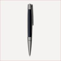 Kugelschreiber mit Gunmetal- und Kompositfinish Blau, Grau