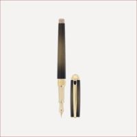 Füllfederhalter Atelier Sunburst Bronze - Gelbgold