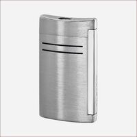 Feuerzeug mit Chromfinish Grau