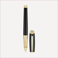 Line D-Roller Schwarz Goldfinish