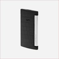 Slim 7 Feuerzeug Croco Dandy Schwarz