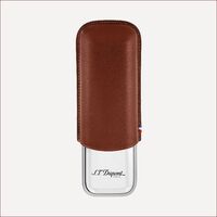 Etui für zwei Zigarren Braun