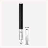 Goldschmied-Tintenroller mit Chromfinish Schwarz
