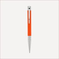 Kugelschreiber D-Initial Orange - Chrom