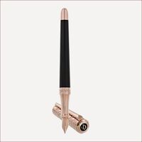 Liberte Füllfederhalter- Roségold/Schwarz Natürlicher Lack