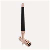 Liberte Tintenroller - Roségold/Schwarz Natürlicher Lack