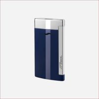 Feuerzeug mit Chromfinish Blau