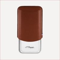 Etui für drei Zigarren Braun