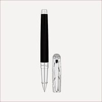 Fire Lines Tintenroller in Palladium Schwarz