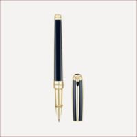 Windsor Tintenroller - Gelbgold & Blau