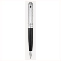 Line D Medium Duo Tone-Kugelschreiber Schwarz, Silber