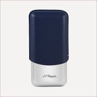 Etui für drei Zigarren in Blau Blau