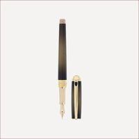 Füllfederhalter Atelier Sunburst Bronze - Gelbgold