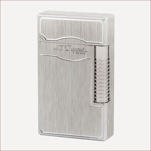 Le Grand S.T. Dupont Feuerzeug in gebürstetem Palladium