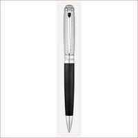 Line D Medium Duo Tone-Kugelschreiber Schwarz, Silber