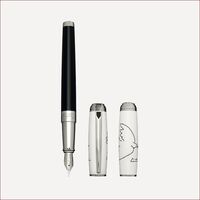 Füllfederhalter Picasso Dove groß Beige Weiß, Schwarz