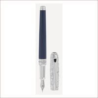 Line D Füllfederhalter Paris Blue – Palladium