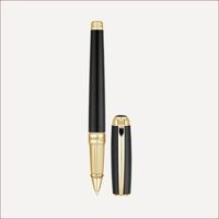 Line D-Roller Schwarz Goldfinish