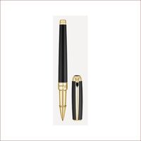 Line D Medium-Roller Schwarz Goldfinish