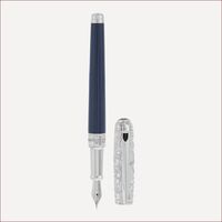 Line D Füllfederhalter Paris Blue – Palladium